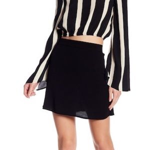 NWT Flynn Skye “It” Black Mini Skirt